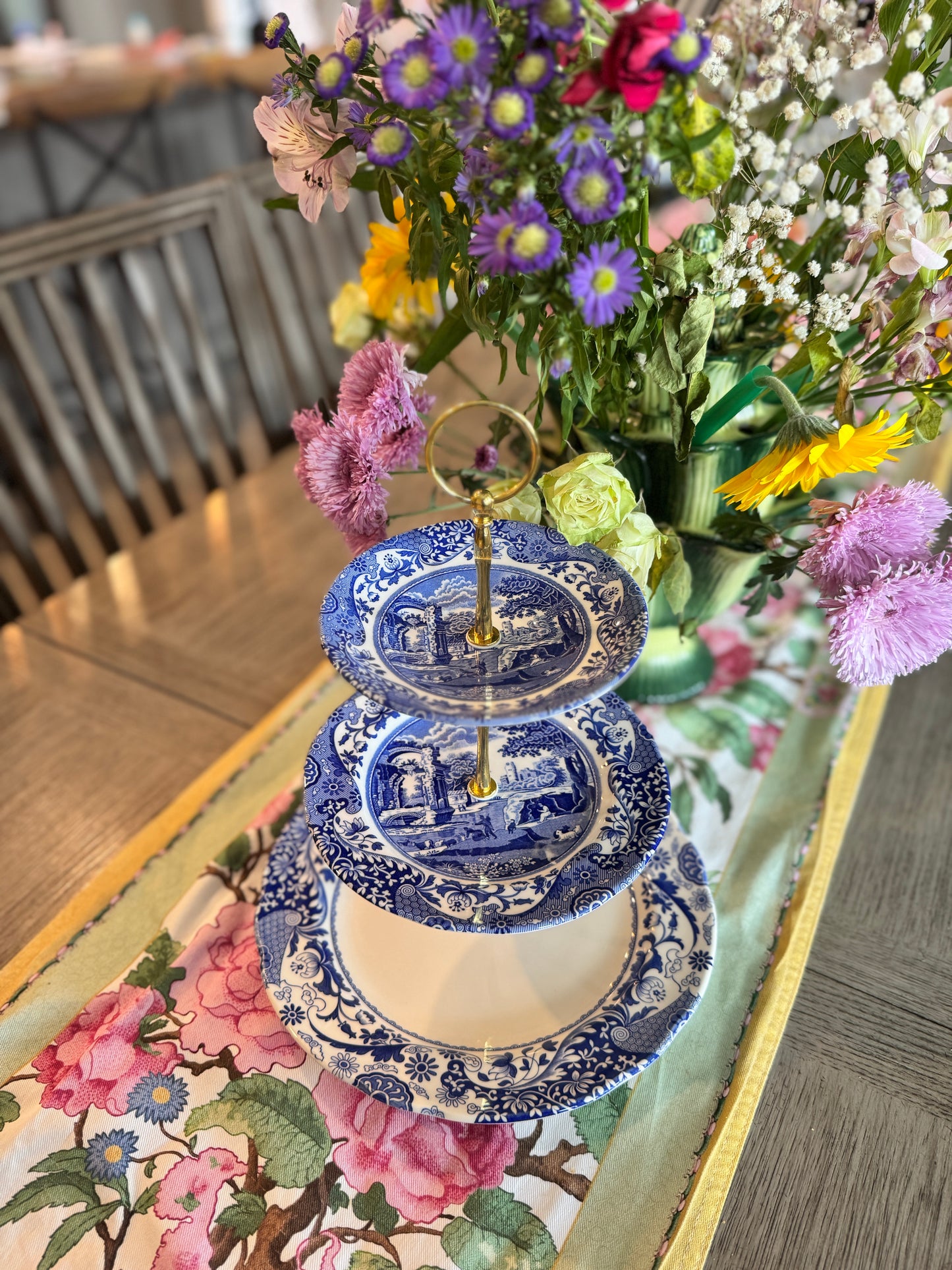 Spode Blue Italian Mix