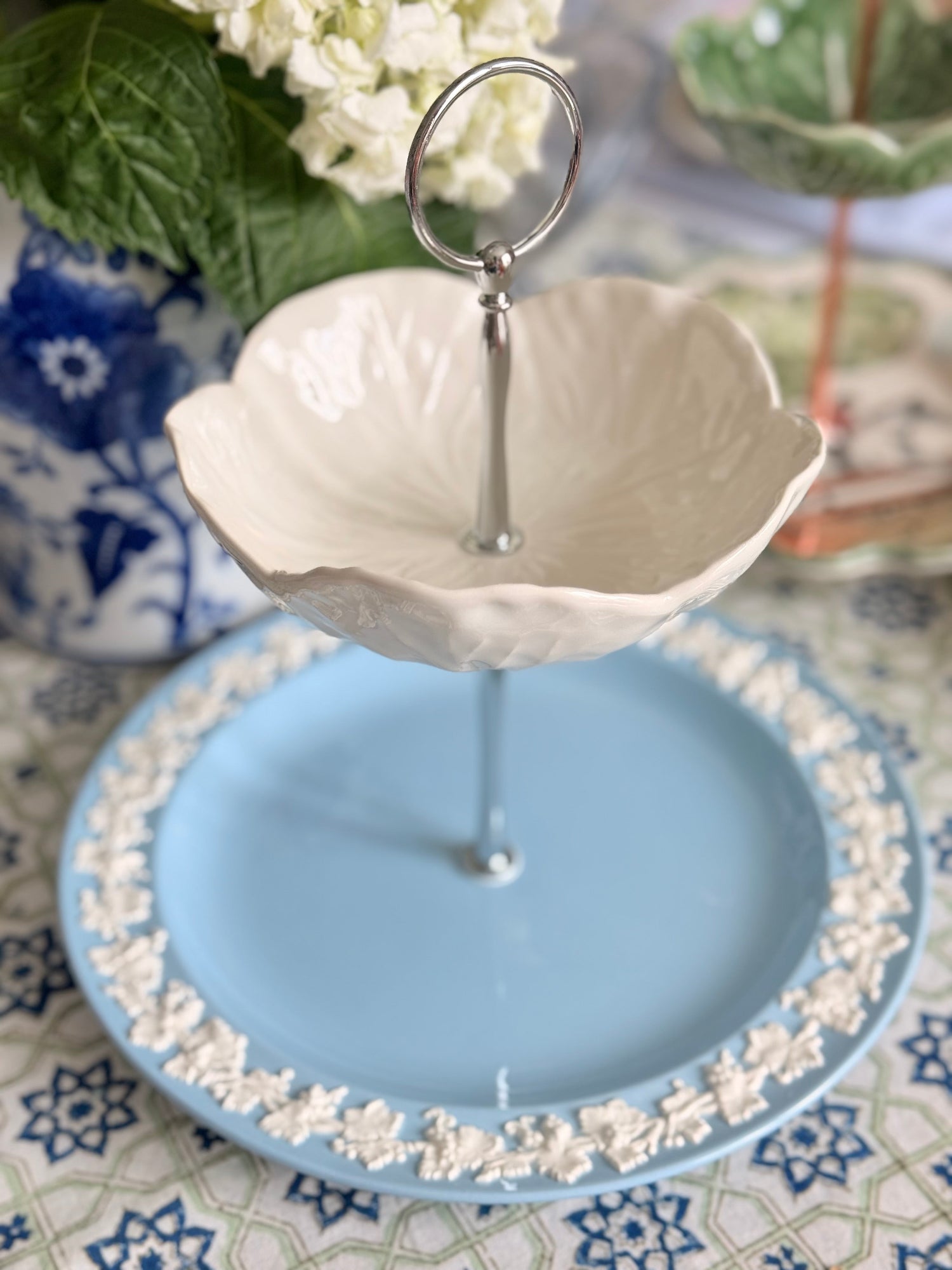 Vintage Tiered Stands