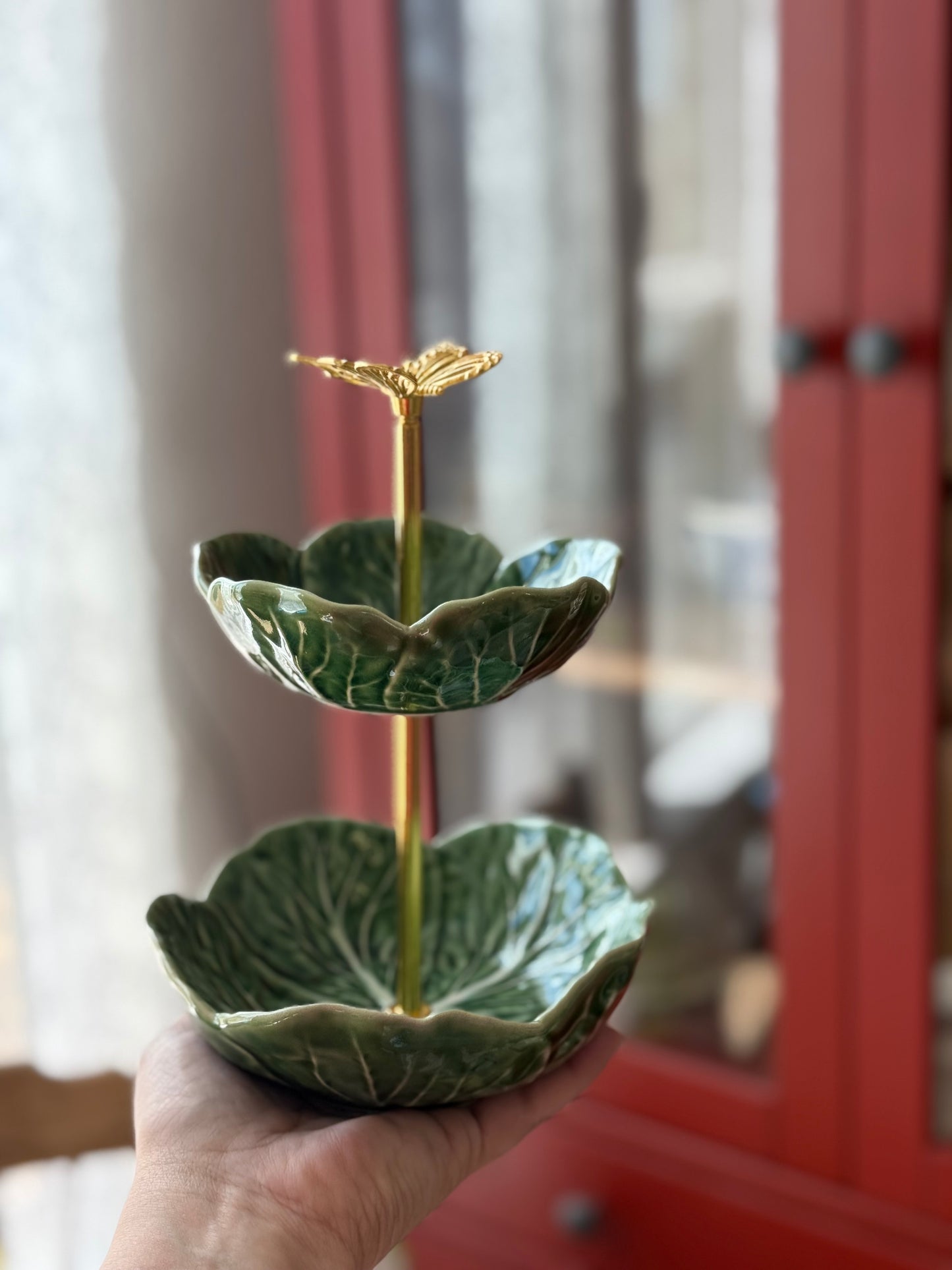 Bordallo Cabbage Petite Bowl Stand