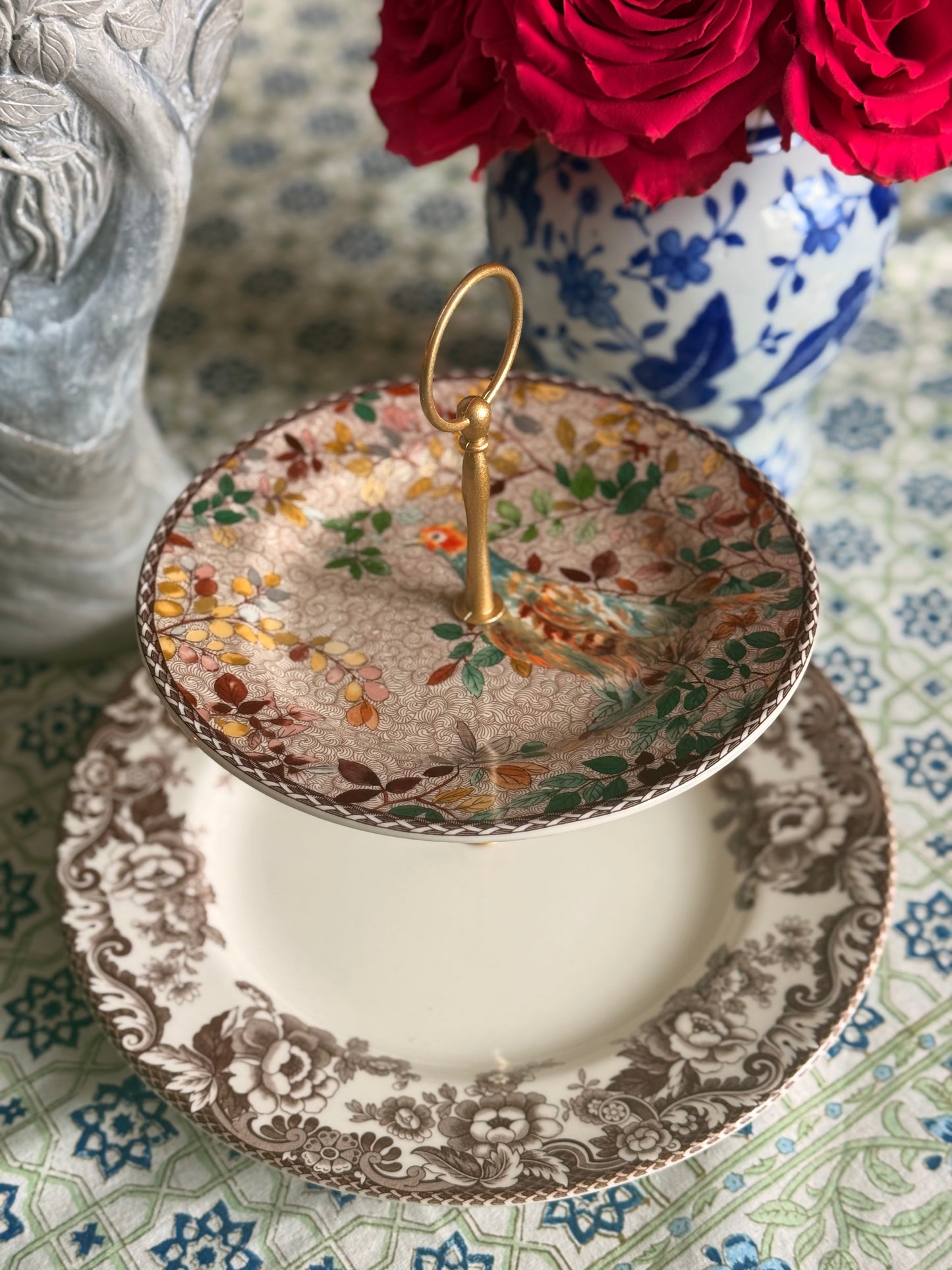 Spode Woodland Duck Two Tiered Stand- New 2026 Edition