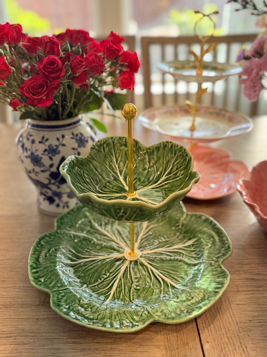 Green Bordallo Pinheiro (Charger Plate)
