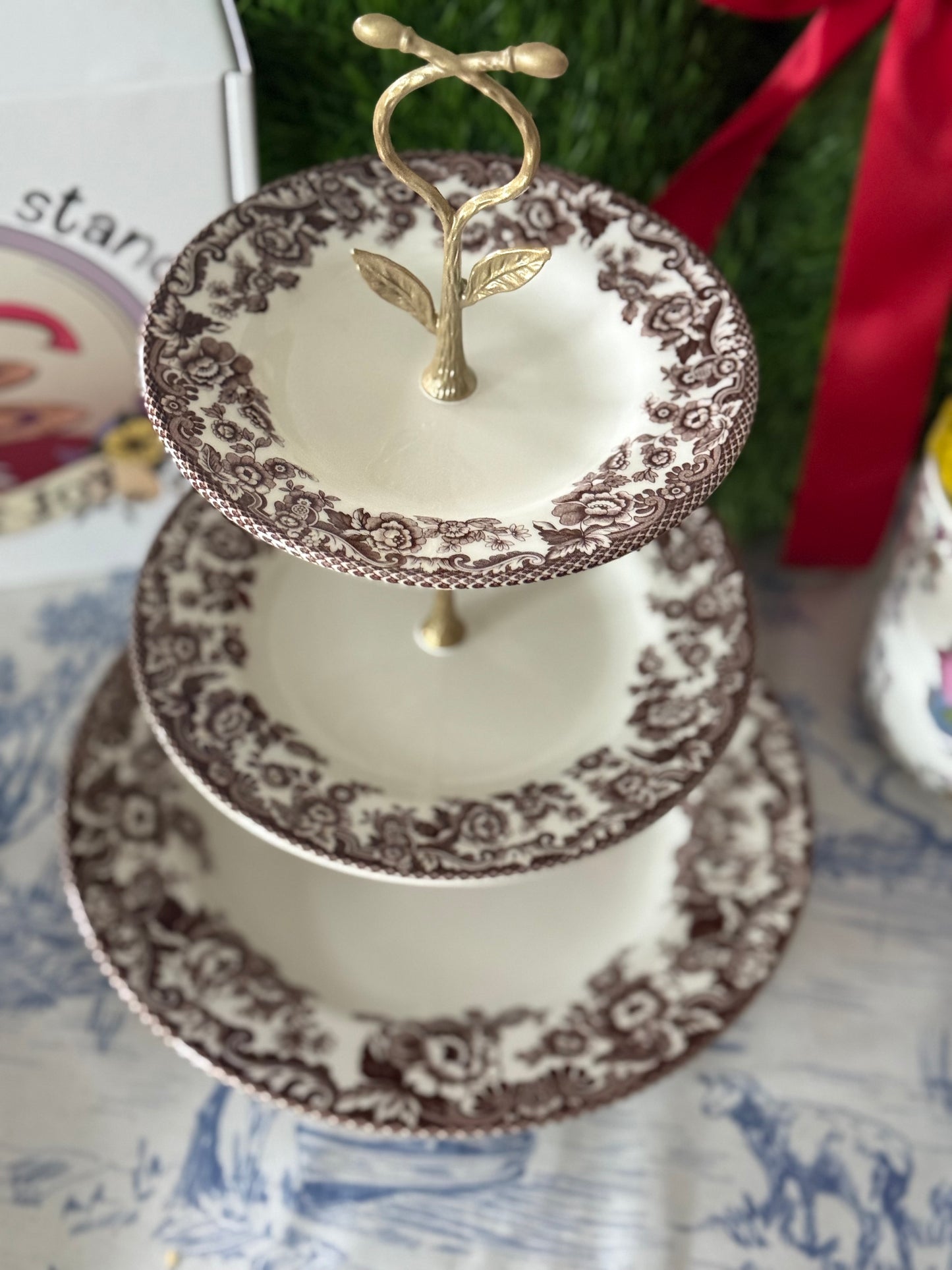 Spode Delamere Three Tiered Stand