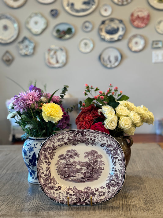 Tonquin Plum- by Royal Staffordshire