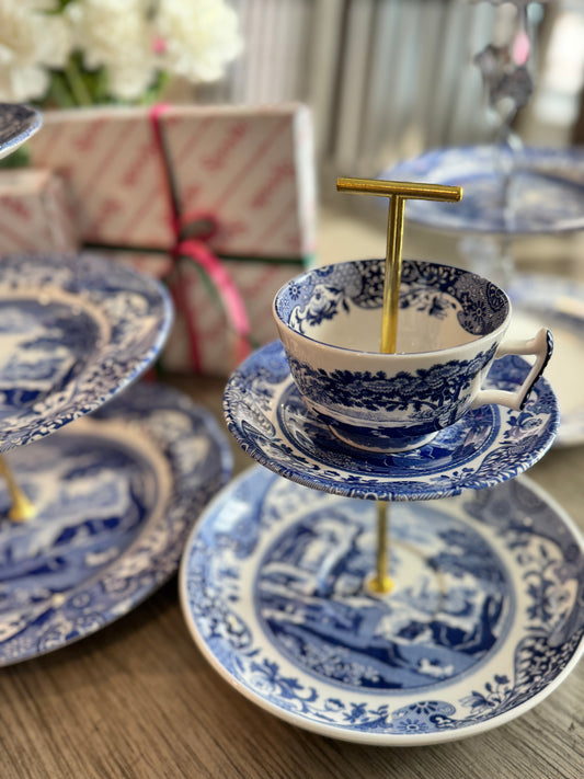 Spode Blue Italian- Tea Cup