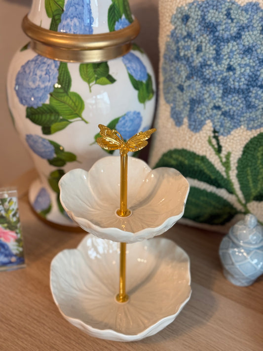 Bordallo Pinheiro Beige Cabbage Petite Bowl Stand