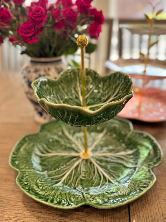 Green Bordallo Pinheiro (Charger Plate)