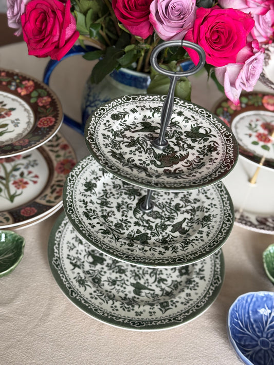 custom 3-tier stand handcrafted